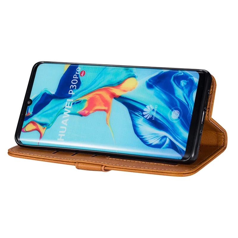 Кожаный чехол-бумажник для Huawei P40 P20 Lite P30 Pro Mate 10 20 P Smart Y6 Y7 2019 | Мобильные телефоны и