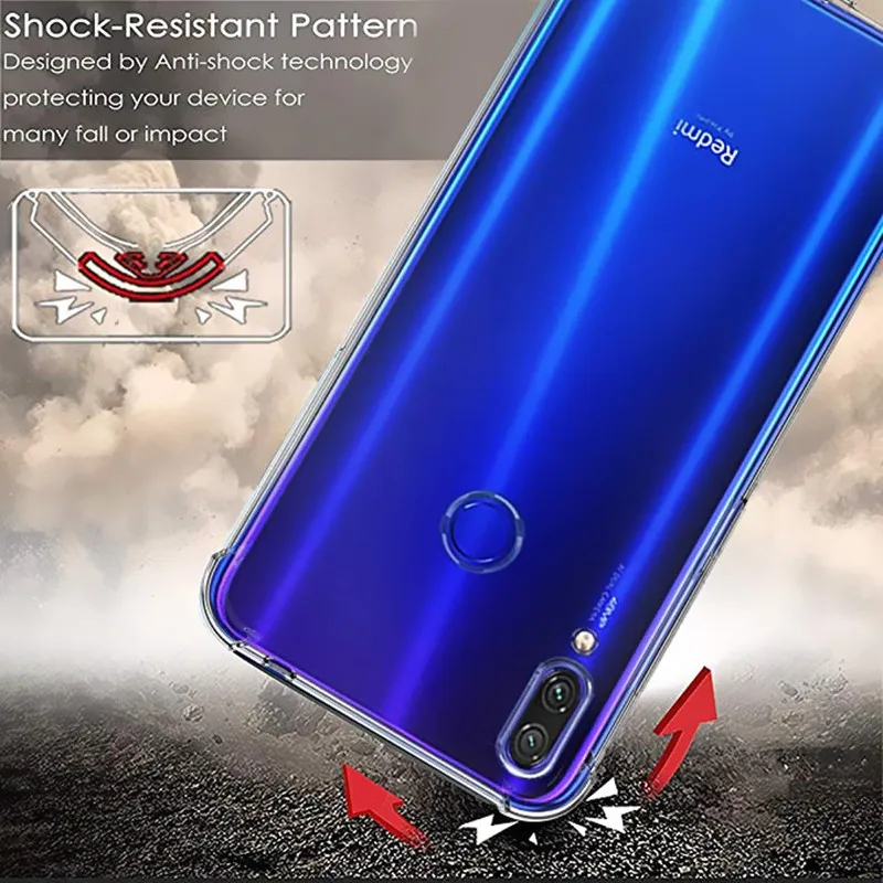 Чехол для Xiaomi Redmi Note 7 7S NOTE7 мягкий силиконовый чехол из ТПУ телефона 7Pro Pro 7A Poco X2 |