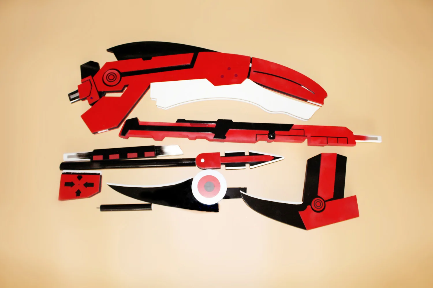 Полумесяц Роза RWBY рубин оружие косплей костюм реквизит|Реквизит для костюмов| |