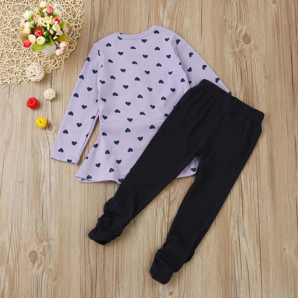 Милые детские наряды одежда для маленьких девочек в форме сердца с бантом