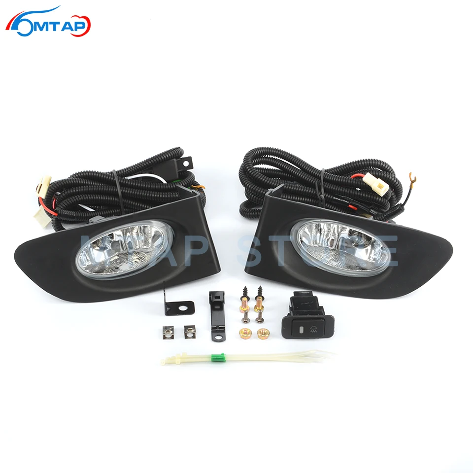 MTAP для HONDA FIT Джаз 2003 2008 GD1 GD3 RHD передний бампер туман светильник светодиодный
