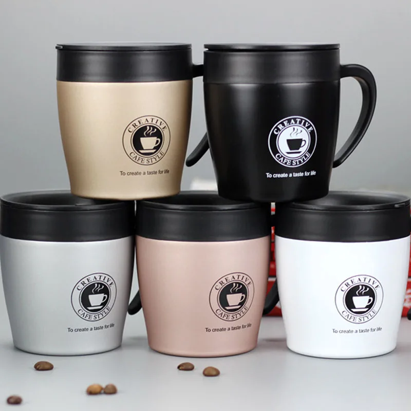 Новое поступление портативная кофейная кружка с двойными стенками