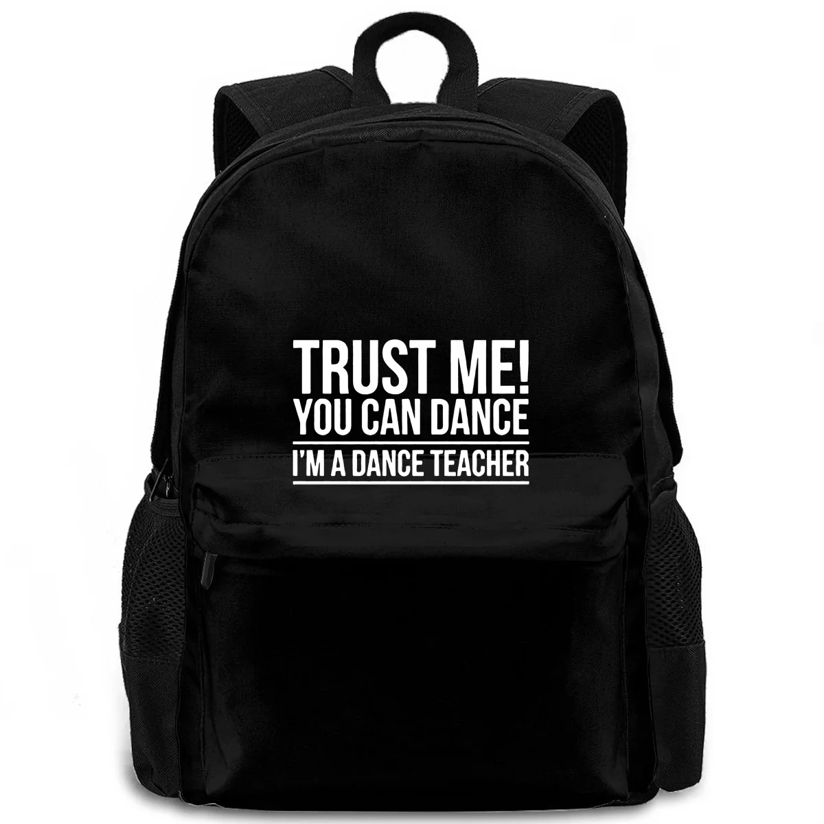 Рюкзак Trust Me с принтом для девушек мужчин и женщин танцев учебы ноутбука