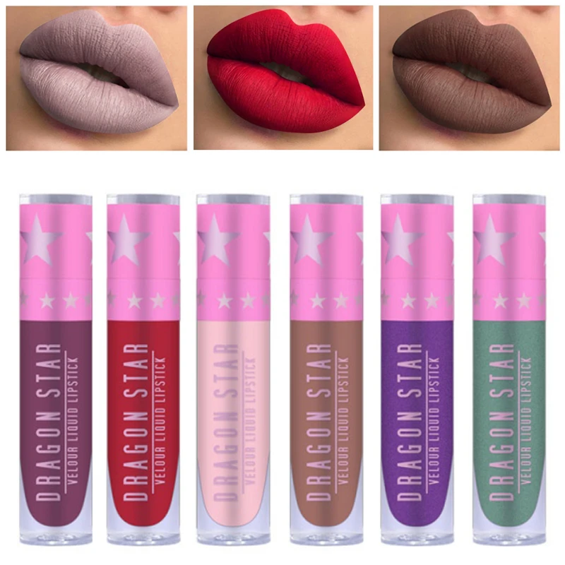 Матовая жидкая губная помада| |