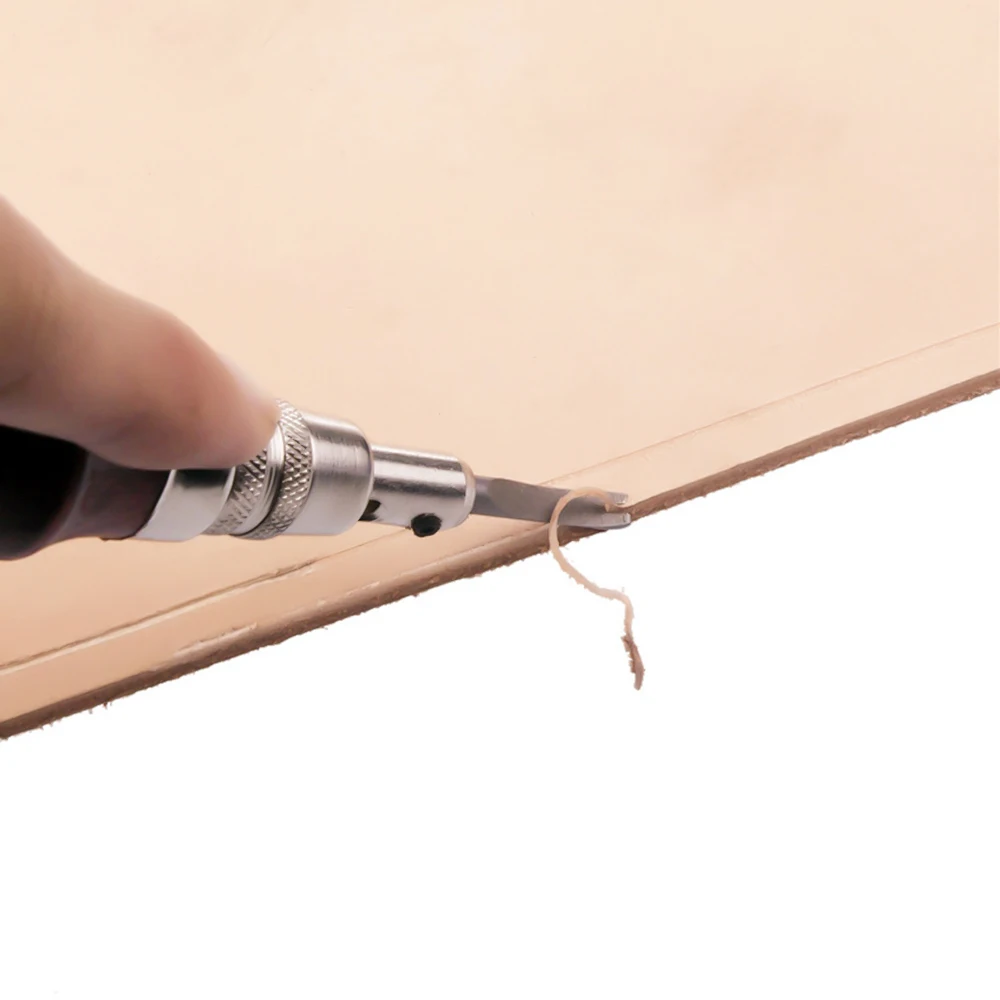 Набор инструментов для шитья кожи 5 в 1 устройство отрезания пазов кронштейн