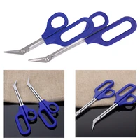 1pcs 21cm nail fingernail scissor long range easy grip pedicure trim chiropody clipper manicure trimmer for disabled cutter