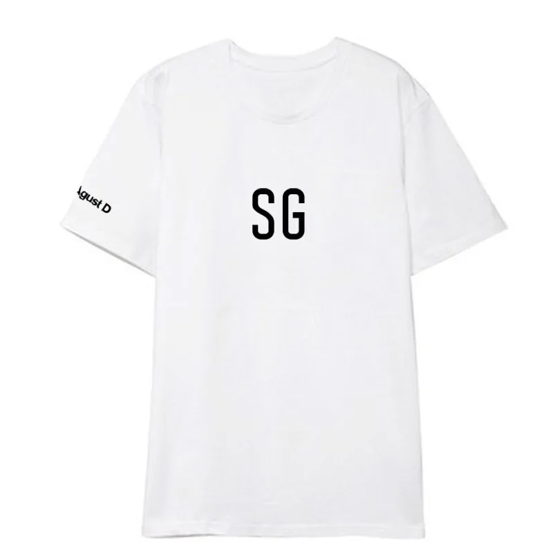 Bangtan футболки для мальчиков футболка Suga женская короткий рукав летние топы
