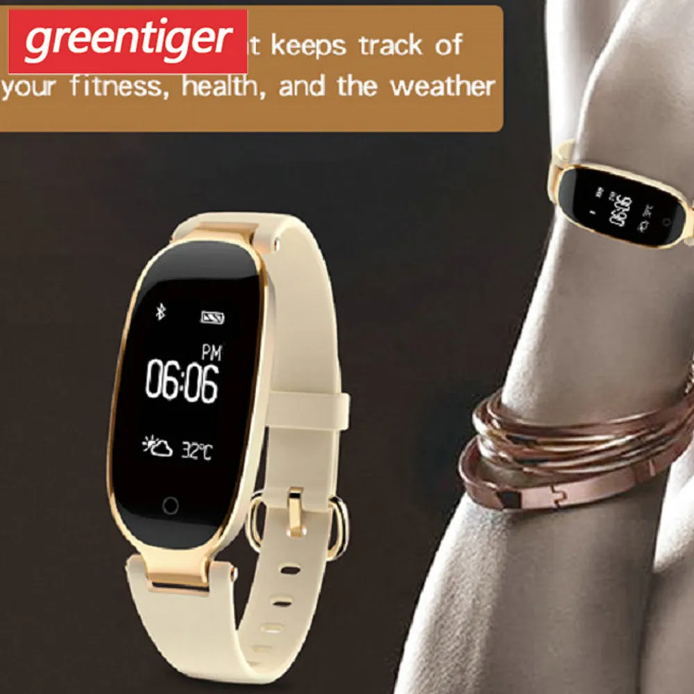S3 Женский Смарт браслет IP67 водонепроницаемый смарт женский женские часы