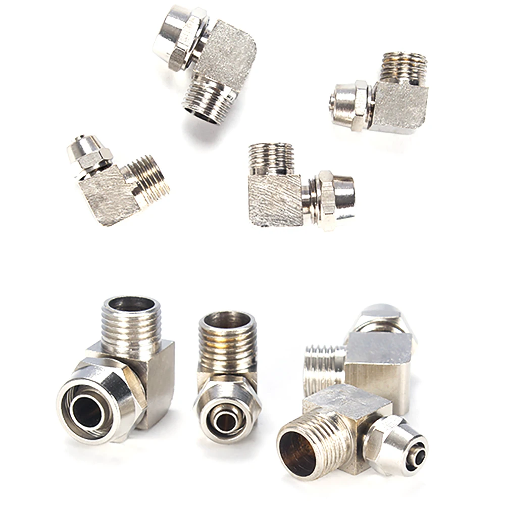 Пневматические фитинги для шланга трубка M5 1/8 дюйма 1/4 3/8 1/2 наружная резьба