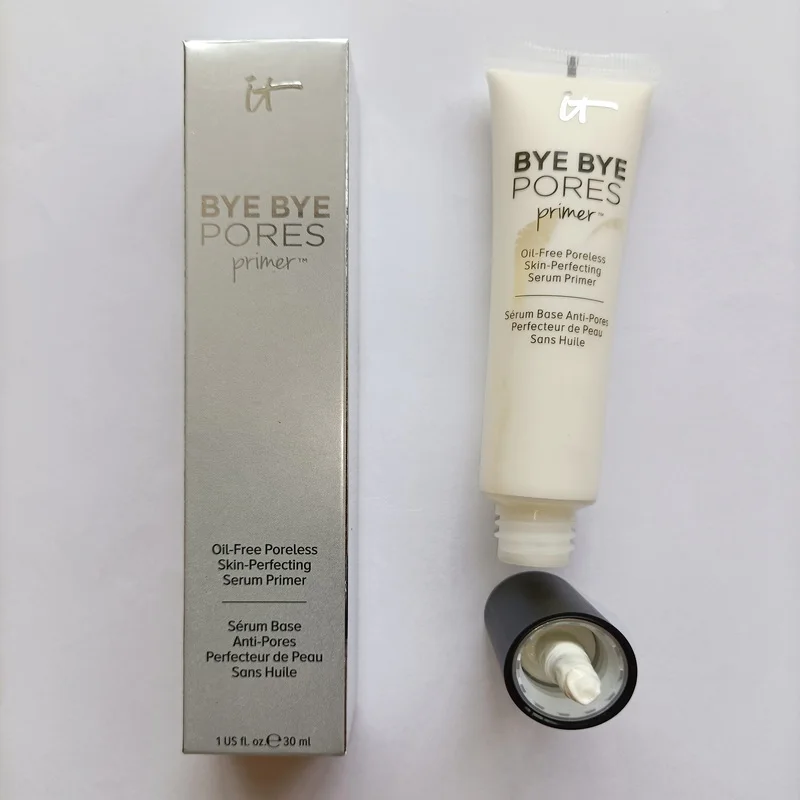 

Праймер для макияжа It Cosmetics it Bye Pores масляный без коррекции пор праймер для идеальной кожи сыворотка праймер 30 мл Праймер крем для макияжа + по...