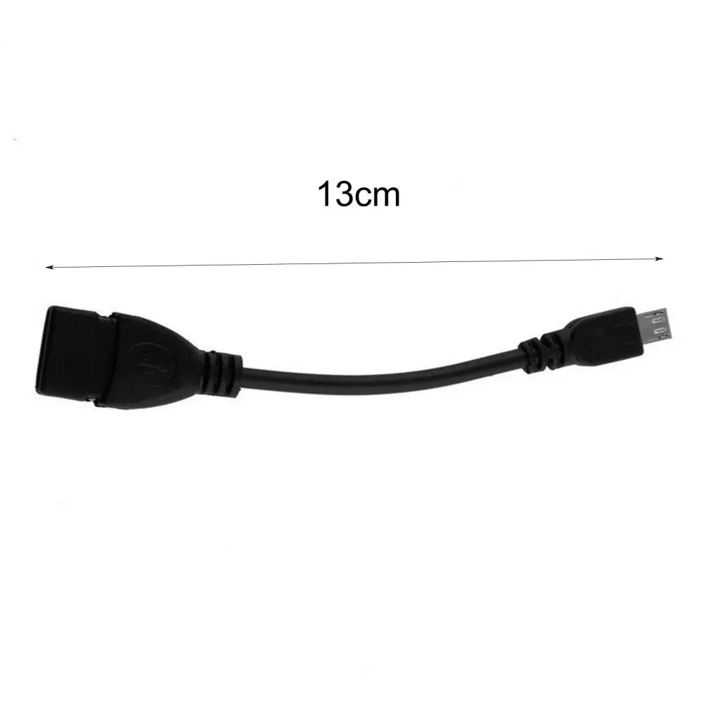 Кабель-адаптер OTG 1 шт. портативный с легким управлением разъемом USB 2 0 Мама на Micro