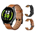 Ремешок из натуральной кожи для Realme Watch 2 T1 S Pro, браслет на ремне для смарт-часов Huami Amazfit GTS 3 GTR 322e, аксессуары для часов
