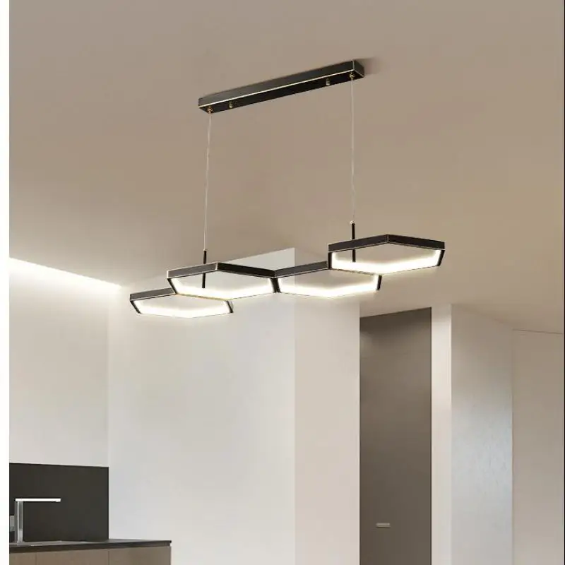 Кухня бар светодиодный подвесные светильники Соты Форма офисное освещение