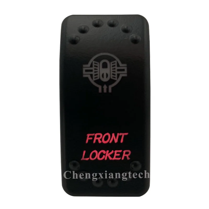 20 шт./лот 5 контактов ВКЛ./ВЫКЛ. синяя и красная светодиодная световая балка