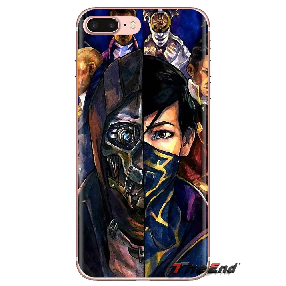 Soft Shell Cover For Huawei G7 G8 P7 P8 P9 P10 P20 P30 Lite Mini Pro P Smart Plus 2017 2018 2019 Game dishonored 2 Emily Kaldwin |