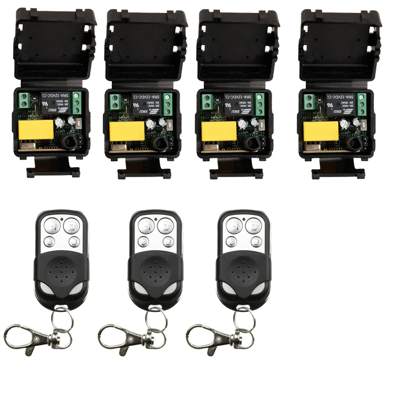 Беспроводной релейный передатчик и приемник переключатель для умного дома 220 В