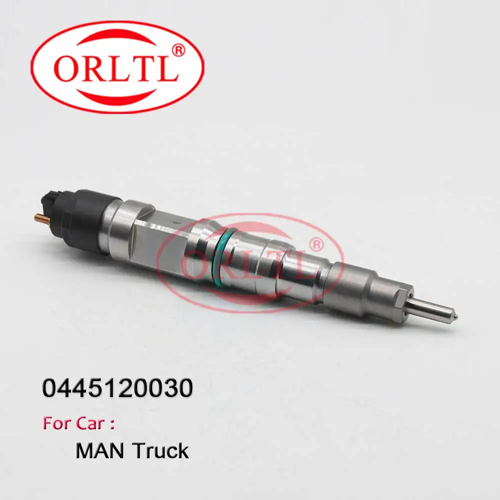 

ORLTL 0445120030 Diesel Engine Fuel Injection 0 445 120 030 Common Rail Injector 0445 120 030 for Bosh MAN TGA 511010060