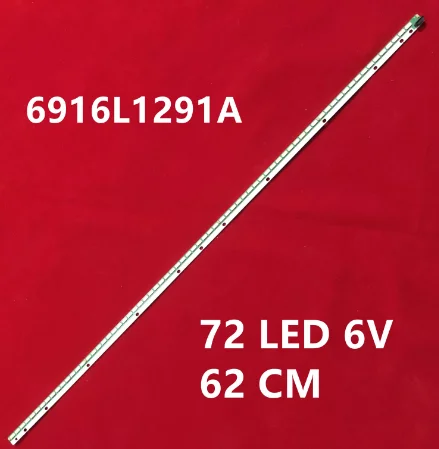 

10 шт. 620 мм светодиодный Подсветка полосы 72 Вт/лампа для Sony KDL-50R550A 6922L-0083A 6916L1291A LC500EUD (ТФ)(F3) 50 "V13 Art3 край REV0.1