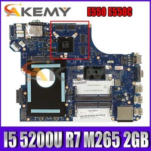 akemy aite1 nm a221 for lenovo thinkpad e550 e550c laptop motherboard 00ht644 cpu i5 5200u gpu r7 m265 2gb free global shipping