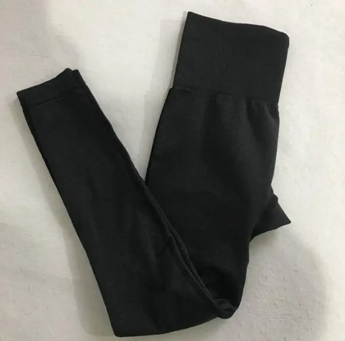 Leggings B black 17 видов стилей Для женщин в дырочку Бесшовные Спортивные Леггинсы для йоги Высокая Талия тренажерный зал легинсы, штаны для фитнеса тренировки узкие легинсы для маленьких девочек - Цвет: Leggings B black