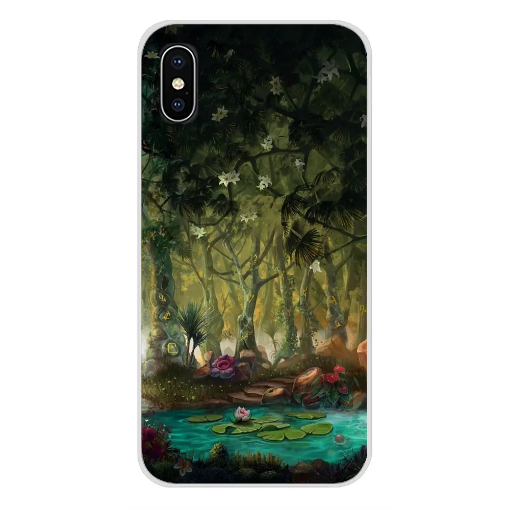 Зачарованным лесом таинственный для Apple iPhone X XR XS 11Pro MAX 4S 5S 5C SE 6S 7 8 Plus ipod 5 6