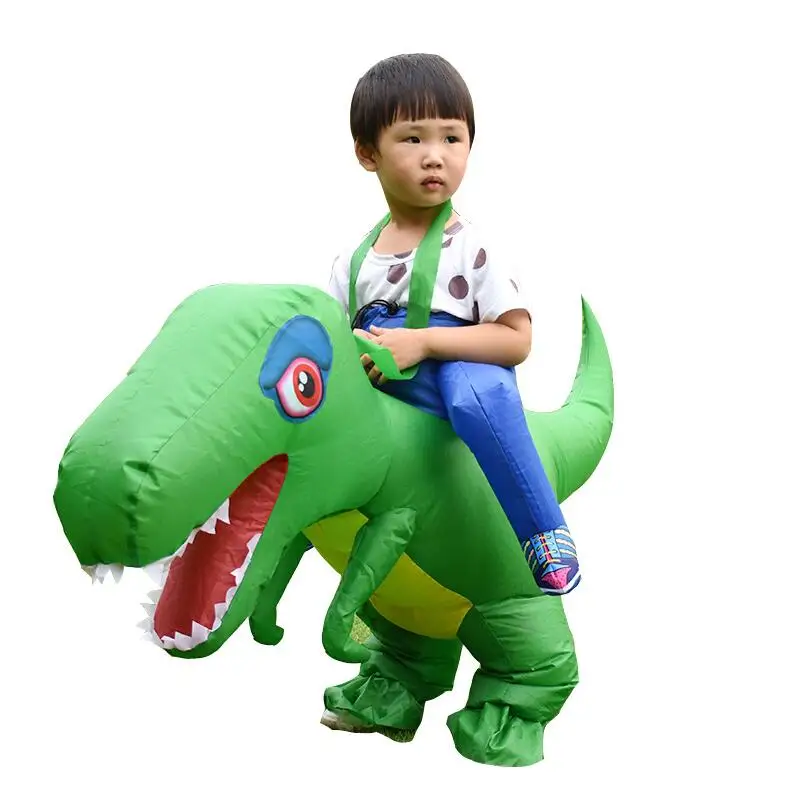 Костюм для езды надувной динозавр маскарадный костюм T Rex Детский на Хеллоуин