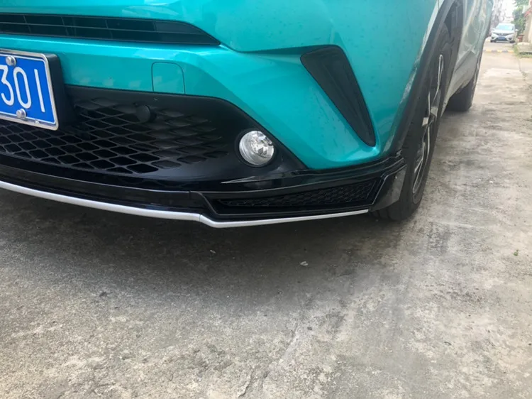 Для Toyota CHR Body kit спойлер- для CH-R ABS задний спойлер передний бампер диффузор защитные бамперы