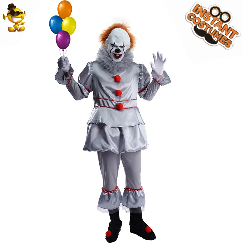 Для Мужчин's Костюмы Клоуна для косплея взрослых костюмы на Хэллоуин ролевая