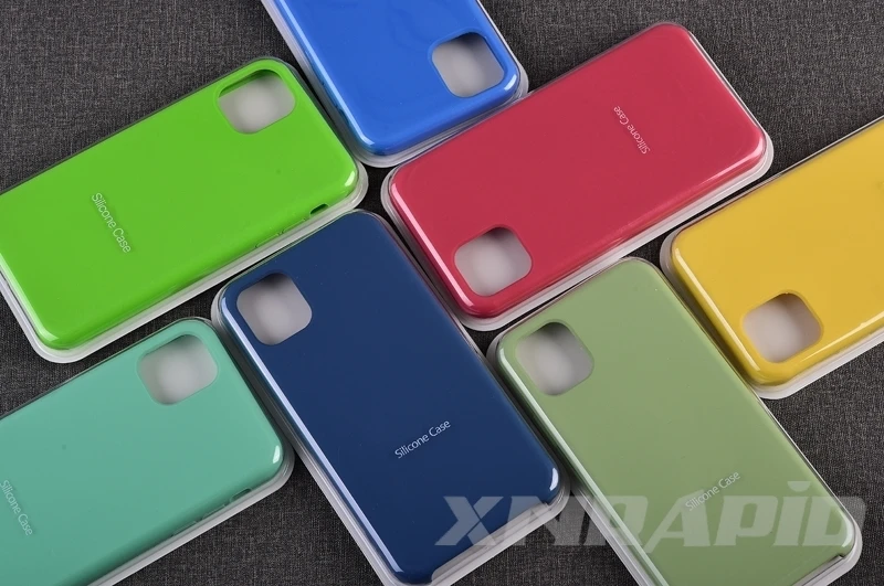 Роскошный официальный логотип силиконовый чехол для телефона для iPhone 11 Pro Max чехол для 7 8 6 6s Plus X XS XR XS MAX чехол Funda