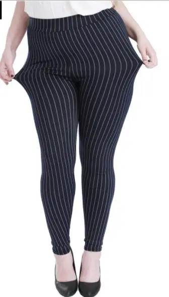 Blue Thin Clobee, женские брюки,, большие размеры, XL-6XL, зимние женские брюки, высокая талия, теплые, плюс толстый бархат, тонкие, тянущиеся, брюки-карандаш, J200 - Цвет: Blue Thin