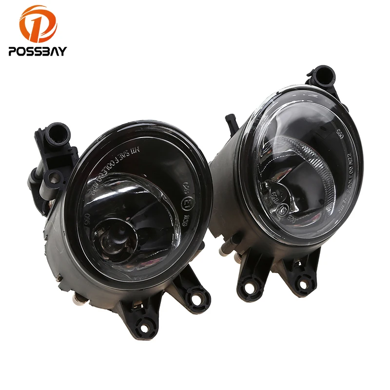 POSSBAY Противотуманные фары Дневные Фары Светильник сборки 12 В H11 галогенная лампа