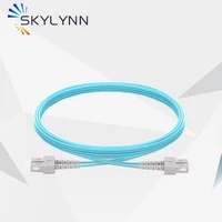 skylynn fiber optic patch cord 10pcsbag scupc scupc om3 duplex 3 0mm fiber optic patch cord 1m 3m 5m 10m 20m