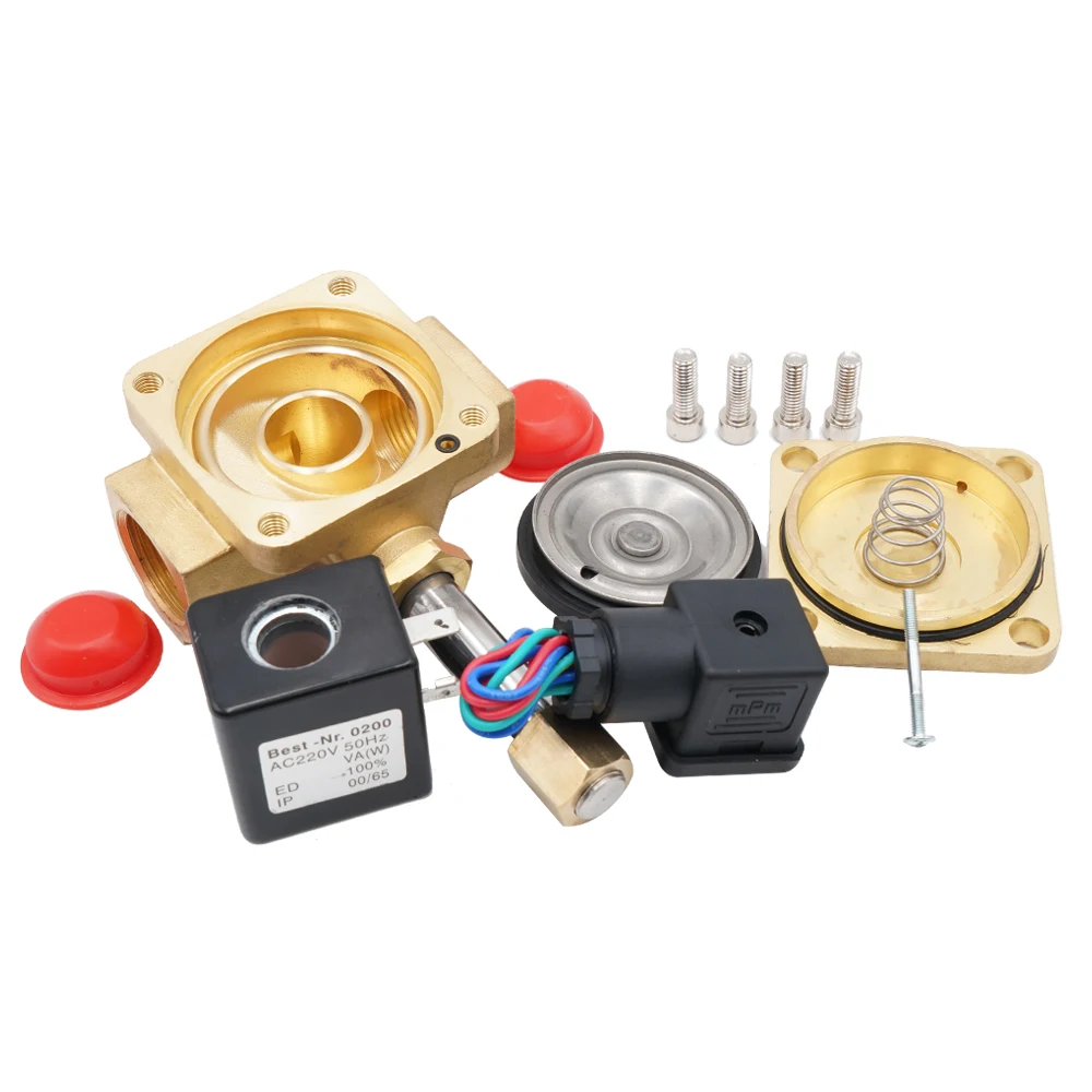 Пилотный диафрагменный электромагнитный клапан серии 0927 нормально замкнутый