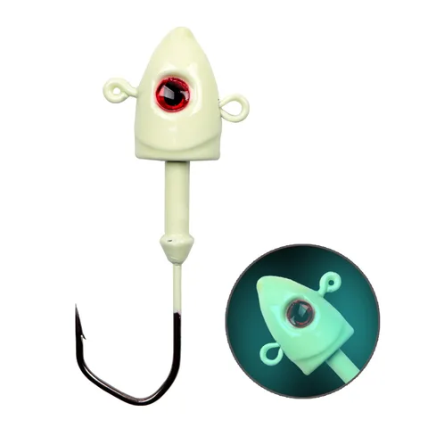 Металлическая светящаяся приманка для зимней рыбалки 7-32 г