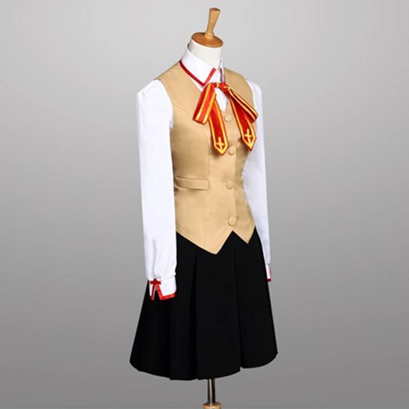 В наличии! Школьная форма для косплея Фэйт/кэзи тохака Рин идеально подходит вас!