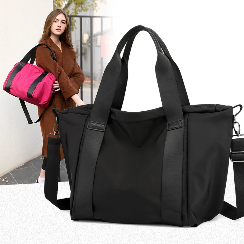 

Женская спортивная сумка для фитнеса, вместительная сумка через плечо