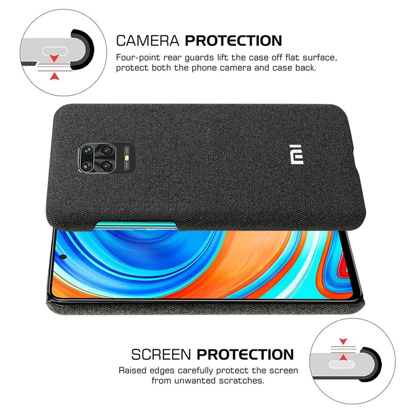 Фото Чехол для Xiaomi Redmi Note9 Note 9 Pro Max Hiha брезентовый чехол с защитой от падения защитный Чехол для Xiaomi Redmi Note9 Note 9 Pro Max Hiha брезентовый чехол с защитой от падения защитный