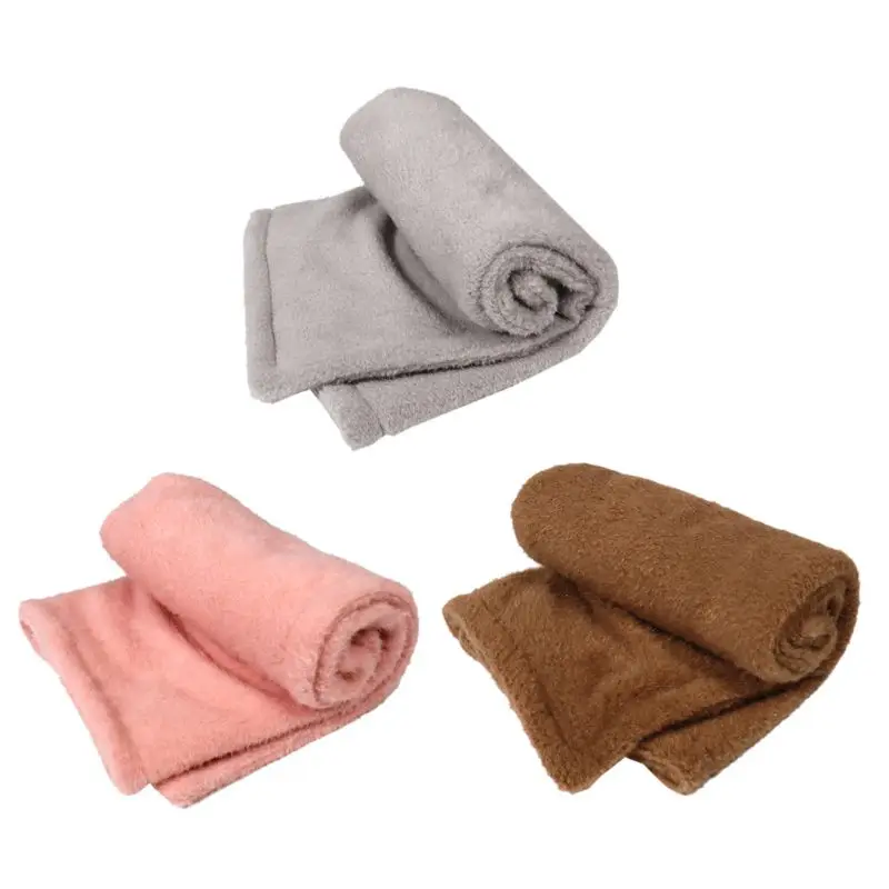 Пушистое Флисовое одеяло для собак и кошек мягкий теплый чехол сиденья