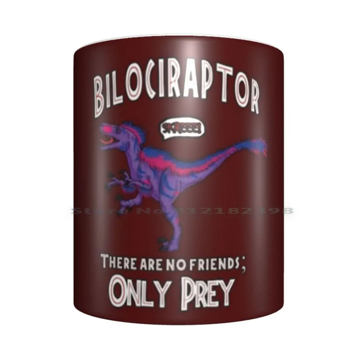 Керамические кружки Bilociraptor с текстом речи кофейные чашки Кружка для молока и чая