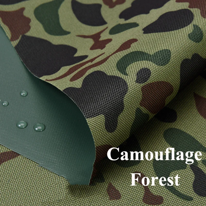 forest Meetee 50/100x150 см утолщенный 600d ткань Оксфорд водонепроницаемый непромокаемый камуфляж холст для палатки плащ открытый рюкзак - Цвет: forest