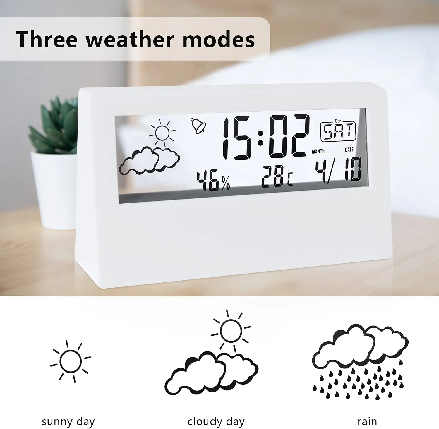 Цифровой будильник настольные часы изогнутый СВЕТОДИОДНЫЙ экран для детской