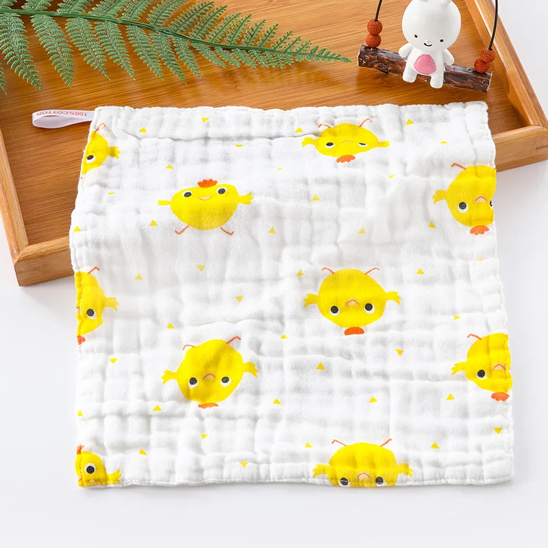 

28*28cm Baby Face Towel 100% Cotton Gauze Soft Newborn Baby Towels Wash Cloth Handkerchiefs Infant Baby Feeding Saliva Towels