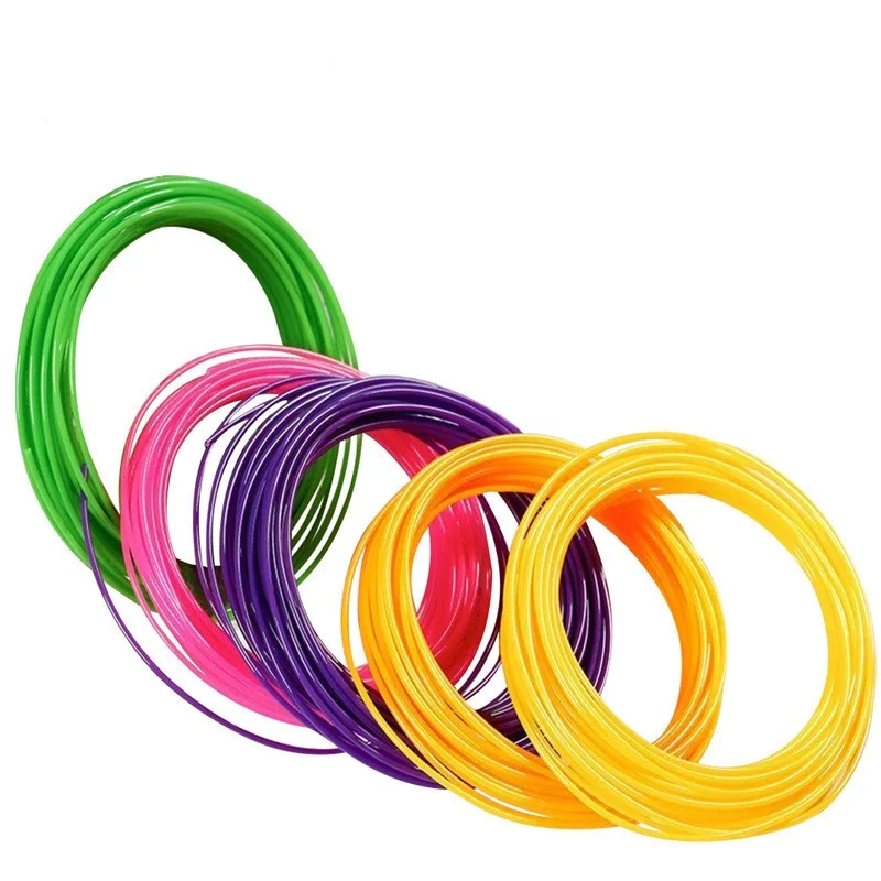 

ABS 3D Pen Refilled Filament 5m/10m 1.75mm Random Color 1 Pack Filaments for 3D Printing Pen Consumable Material Free Shipping