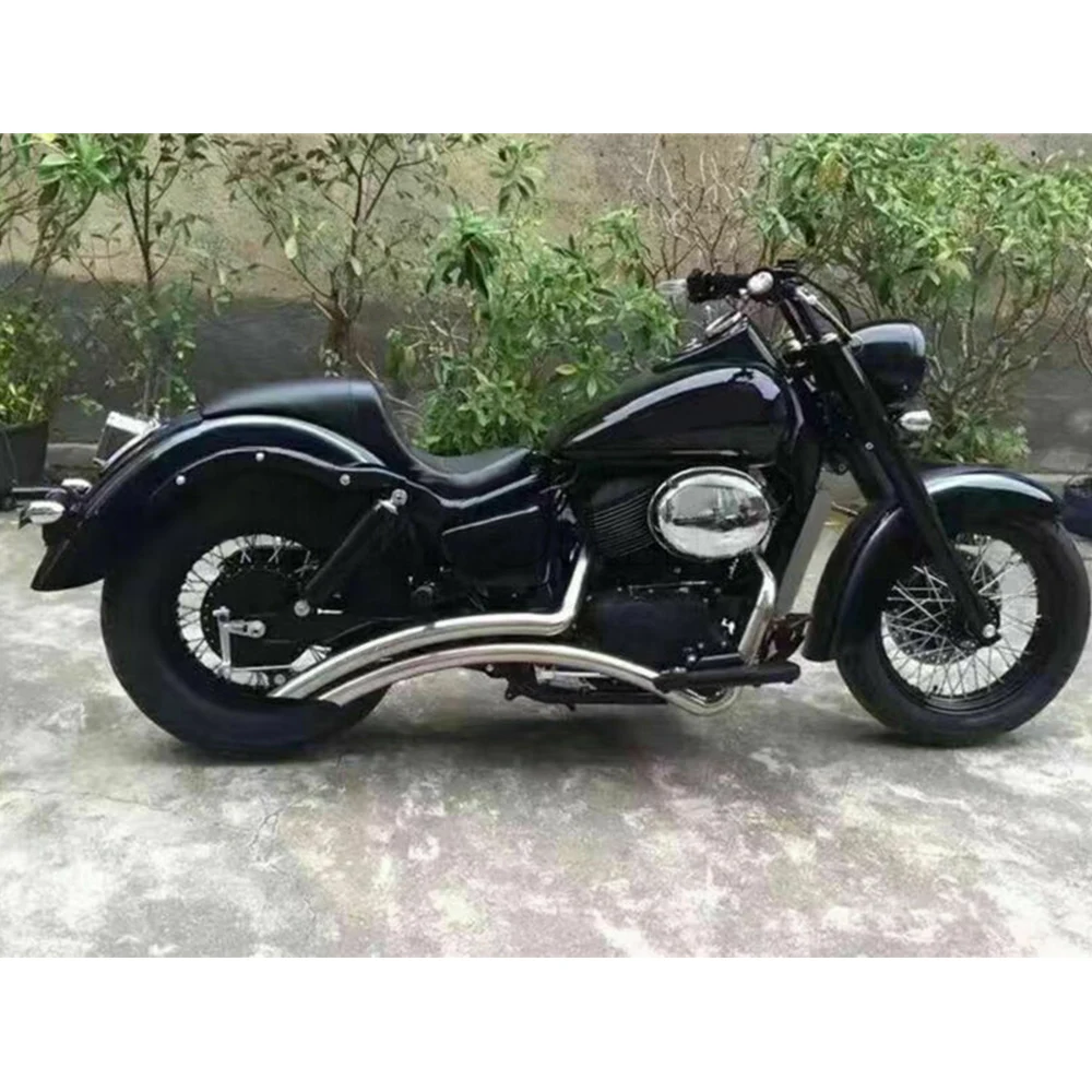 Полная выхлопная труба для Honda Shadow VT750/ Spirit 750/ Phantom VT750C VT750C2 VT750C2B VT750DC ACE750 Aero 750 |
