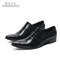 aautumn mman formal wear leather shoes retro brick pattern mens shoes tip real leather shoes grace luxury wedding shoes