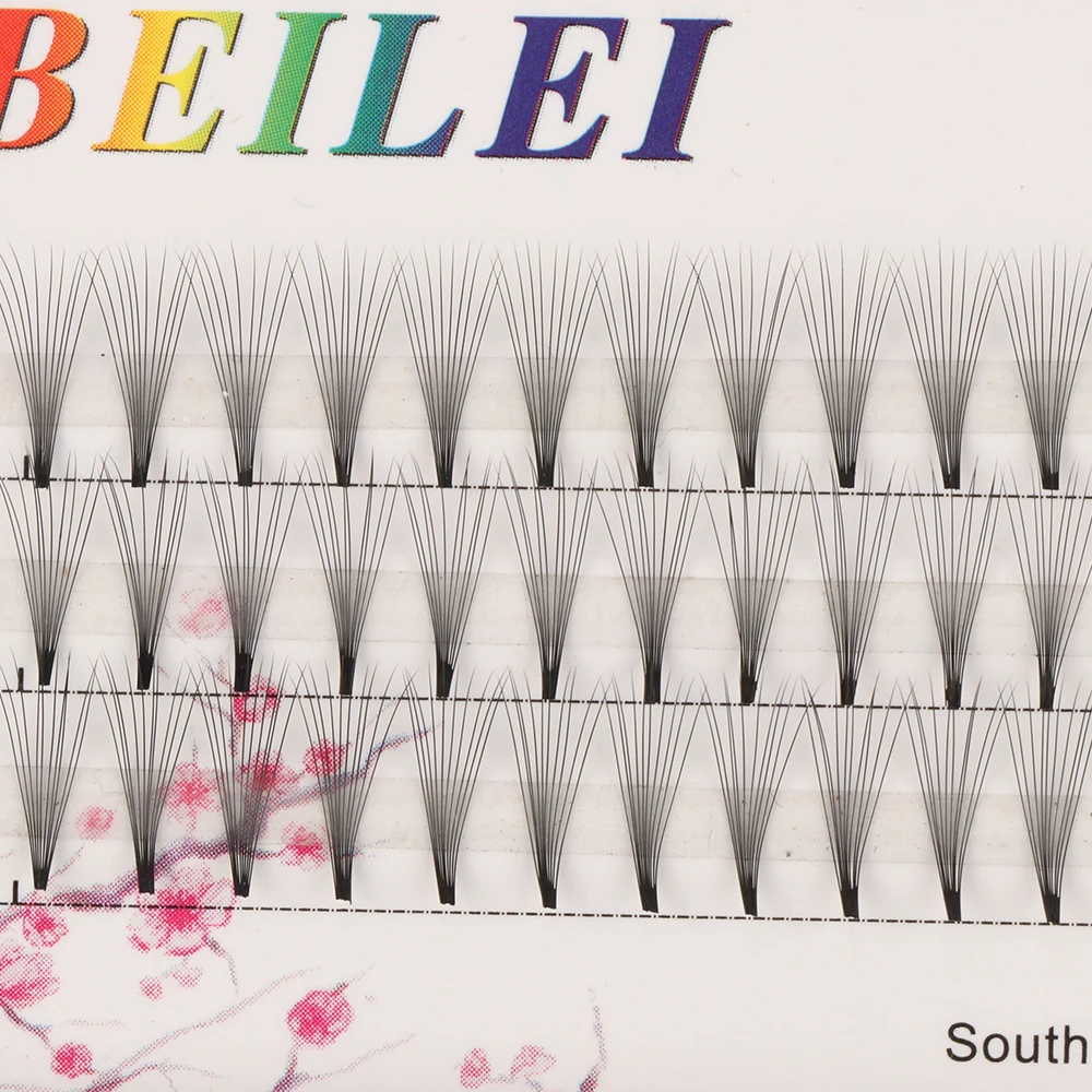 1 коробка ручная работа Индивидуальные ресницы синтетические волокна