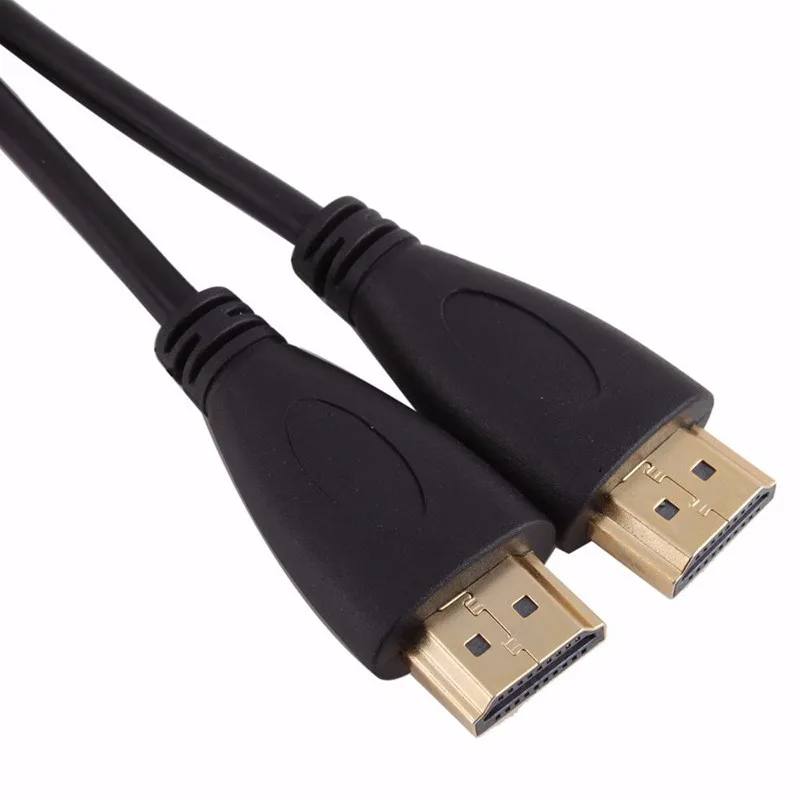 Позолоченный кабель HDMI версии 1 4 штекер-штекер цифровой аудио видео монитор 0 5 м/1