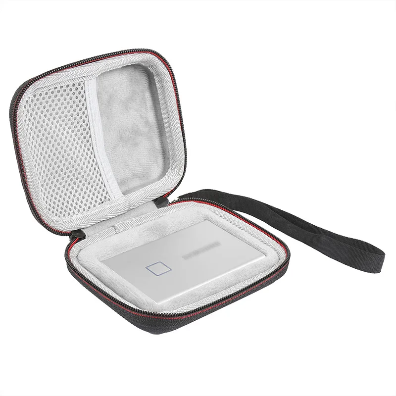 

Best Price Protective EVA Storage Carrying Case Bag for Samsung T7 Touch Portable SSD Durable Outdoor Hard Travel Shell Cover
