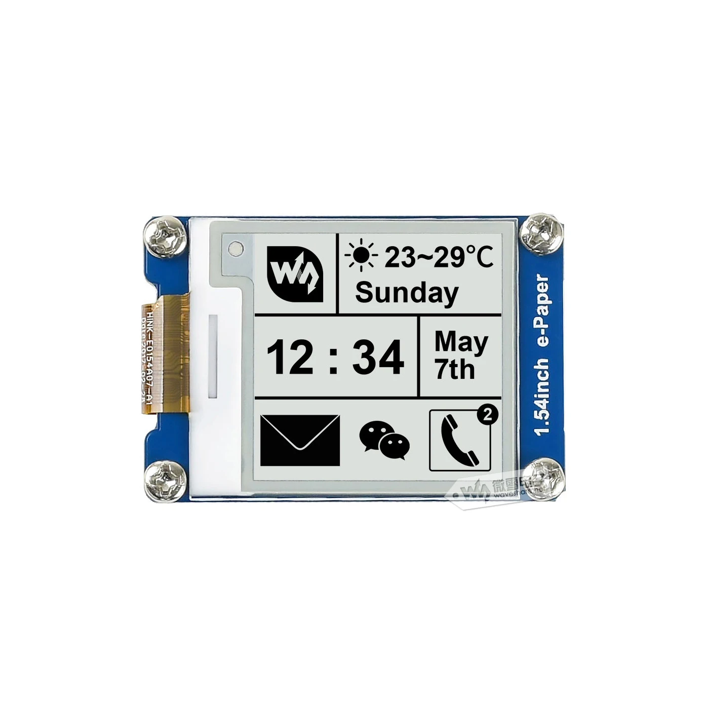 1 54 дюймов 200X200 SPI e Бумага Ink Экран дисплея модуль для Raspberry Pi RPi Zero W WH 3B плюс 4 4B Arduino