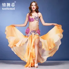 Wei dance, костюм для танца живота в этническом стиле, тренировочный костюм с кисточками на талии и цепочке на весну и лето